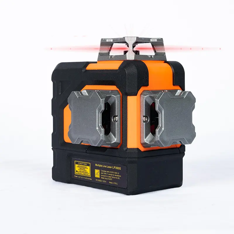 3x360 ° Laser gorriaren maila